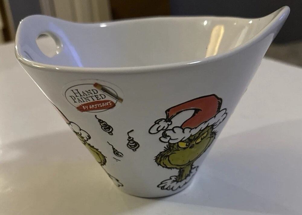 Dr Seuss Grinch Christmas Theme bowl.#32